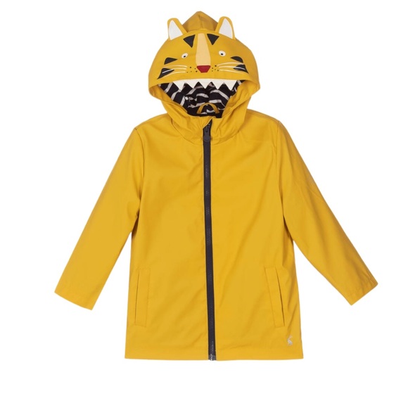 Joules Jackets & Coats Nwt Joules Riverside Tiger Raincoat Lined